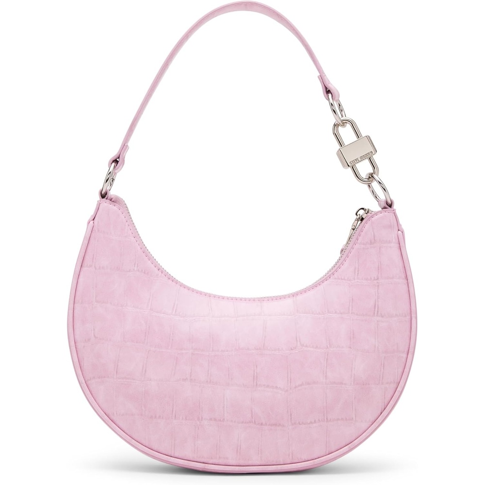 image:imageSteve Madden womens Steve Madden LOHAN Crescent Shoulder BagBlohanp  Pink Croc