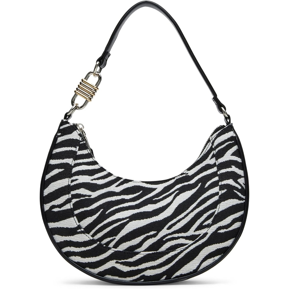 image:imageSteve Madden womens Steve Madden LOHAN Crescent Shoulder BagLohan1  Zebra