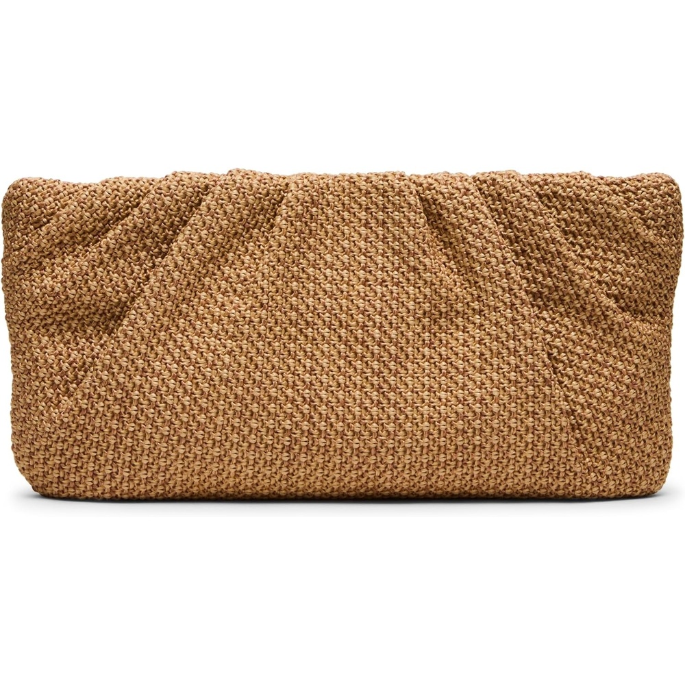 image:imageSteve Madden womens Steve Madden Palomaa Pleated Raffia ClutchBpalomaa  Natural