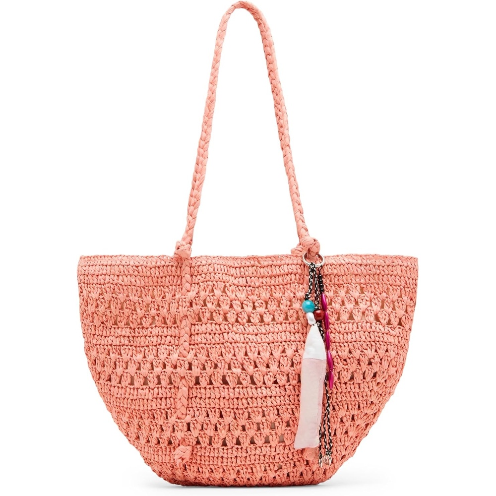 image:imageSteve Madden womens Steve Madden Tydes Raffia ShopperPink