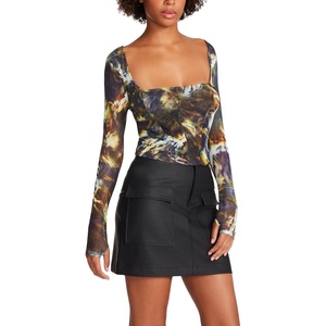 Steve Madden BB Dakota Apparel Womens Hayden Shirt, Black, Medium US