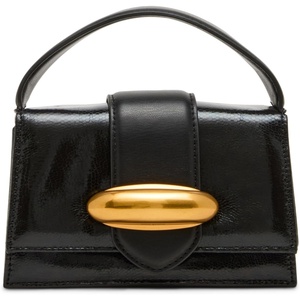 Steve Madden Mishell Mini Top Handle(Black Gold)