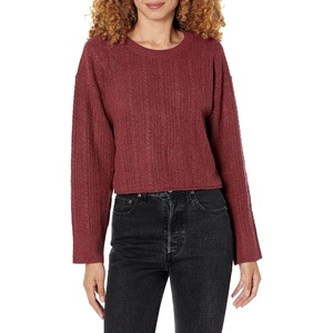 Steve Madden Women’s Aerin Sweater(Tibetan Red)