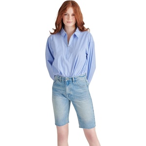 Steve Madden Women’s Alma Top(Vintage Blue)