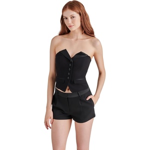 Steve Madden Women’s Apparel Adare Top(Black)