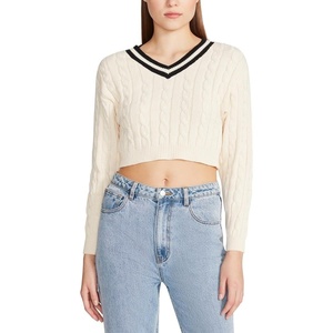 Steve Madden Women’s Apparel Amika Sweater(Natural)
