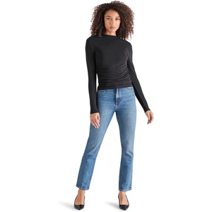Steve Madden Women’s Apparel Elvira Top(Black)