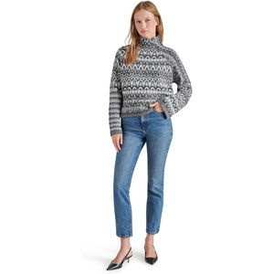 Steve Madden Women’s Apparel Indie Sweater(Charcoal Grey)