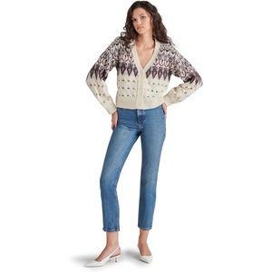 Steve Madden Women’s Apparel Irisa Cardigan(Cream)