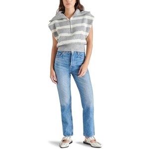 Steve Madden Women’s Apparel Marant Sweater(Grey)