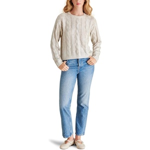 Steve Madden Women’s Apparel Renzo Sweater(Ivory)