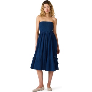 Steve Madden Women’s Bisou Dress(Soft Indigo)