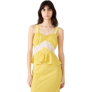 Steve Madden Women’s Cinthia Top(Golden Lime)