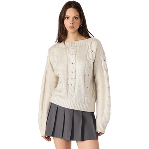 Steve Madden Womens Debbi Sweater(Antique)