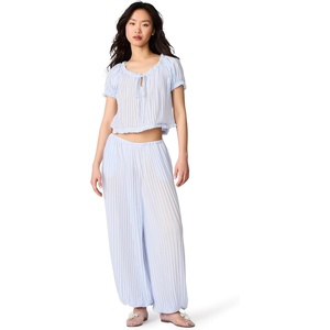 Steve Madden Women’s Deja Pant(Blue Ice)