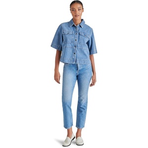 Steve Madden Women’s Eliana Top(Medium Blue)