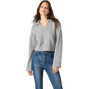 Steve Madden Women’s Esther Sweater(Grey Heather)