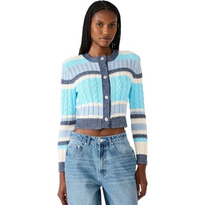 Steve Madden Women’s Eviee Sweater Cardigan(Multi)