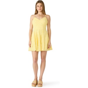 Steve Madden Women’s Gaia Dress(Pale Yellow)