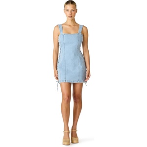 Steve Madden Women’s Gianka Dress(Hazey Blue)