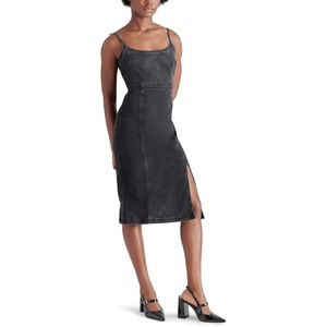 Steve Madden Women’s Giselle Dress(Washed Black)