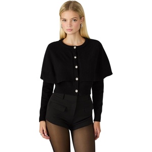 Steve Madden Women’s Gisselle Cardigan(Black)