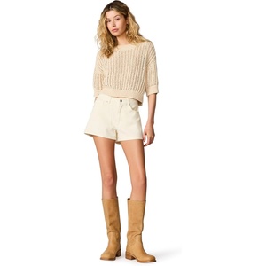 Steve Madden Women’s Greata Sweater(Cream)