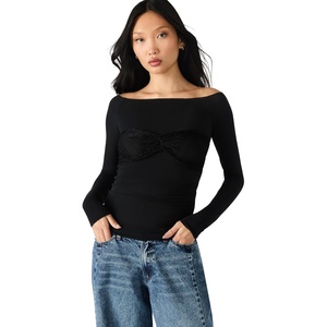 Steve Madden Women’s Hailey Top(Blck – Black)