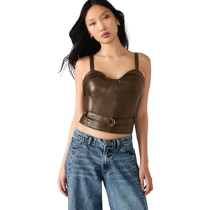 Steve Madden Women’s Isador Top(Cocoa)