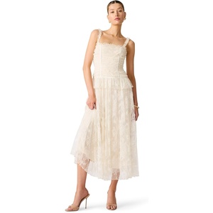 Steve Madden Women’s Kareena Dress(Ivory)