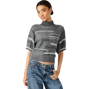 Steve Madden Women’s Ketra Sweater(Black Multi)