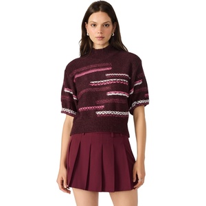 Steve Madden Women’s Ketra Sweater(Wine)