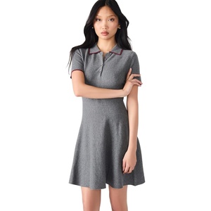 Steve Madden Women’s Kristin Sweater Dress(Charcoal Grey)