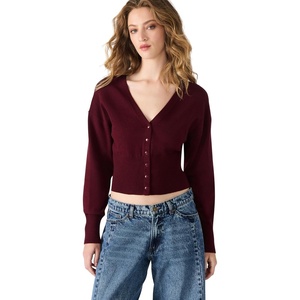 Steve Madden Women’s Lauryn Cardigan(Wine)