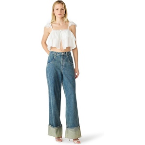 Steve Madden Women’s Leta Top(Snow White)