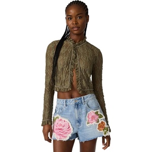 Steve Madden Women’s Linden Top(Mountain Green)