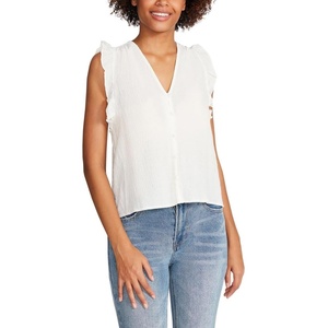 Steve Madden Women’s Loretta Top(Optic White)