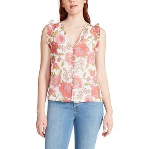 Steve Madden Women’s Loretta Top(Vintage Rose)