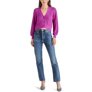 Steve Madden Women’s Lucas Cardigan(Magenta Purple)