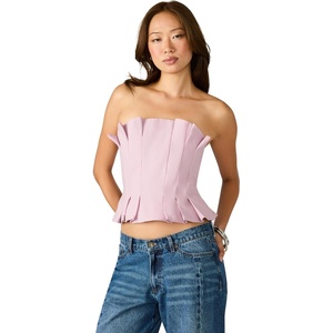 Steve Madden Women’s Luciella Top(Mauve Shadows)