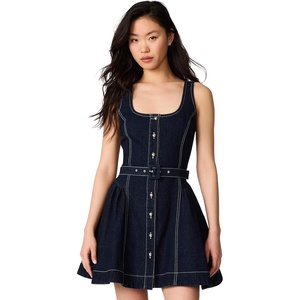 Steve Madden Women’s Maila Dress(Bijou Blue)