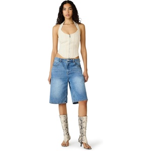 Steve Madden Women’s Natasha Corset Top(Natural)
