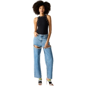 Steve Madden Women’s Nico Bodysuit(Black)