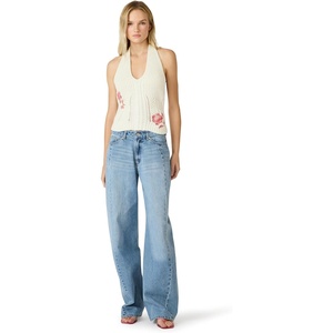Steve Madden Women’s Opal Sweater Top(Natural)