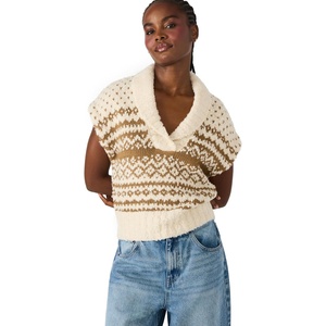 Steve Madden Women’s Paulie Sweater Vest(Multi)