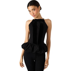 Steve Madden Women’s Prim Top(Black)