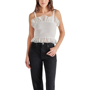 Steve Madden Women’s Rhiannon Top(Antique Ivory)