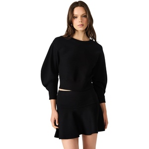 Steve Madden Women’s Rosina Sweater(Black)