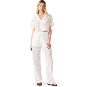 Steve Madden Women’s Sandra Top(Cloud Dancer)