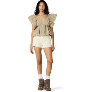 Steve Madden Women’s Saskya Top(Khaki)
